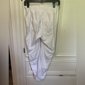 Lululemon white pants - drawstring size 4